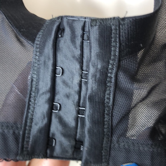 Cacique Red White Black Plaid Bra 44DDD PLUS SIZE - Picture 6 of 7